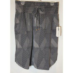 NWT Jofit Oasis Skirt Straight Knee Length Black Gray Size Small S New